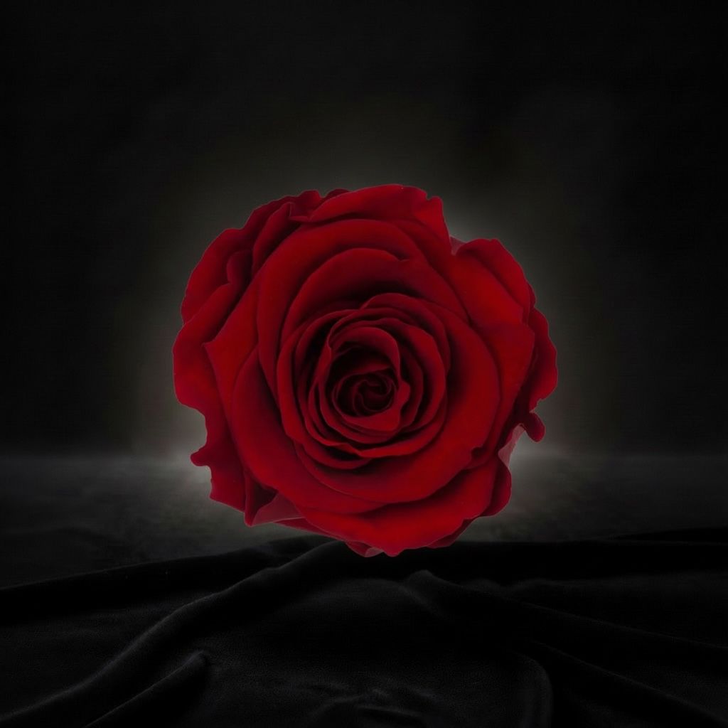 The Icon Velvet Red