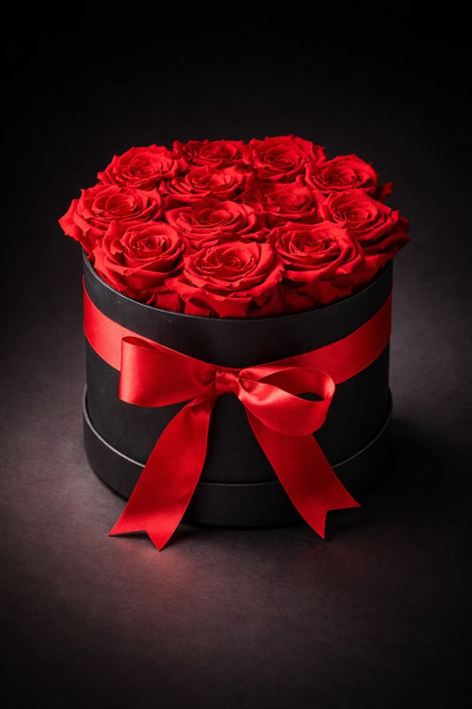 The Eternity Box Velvet Red