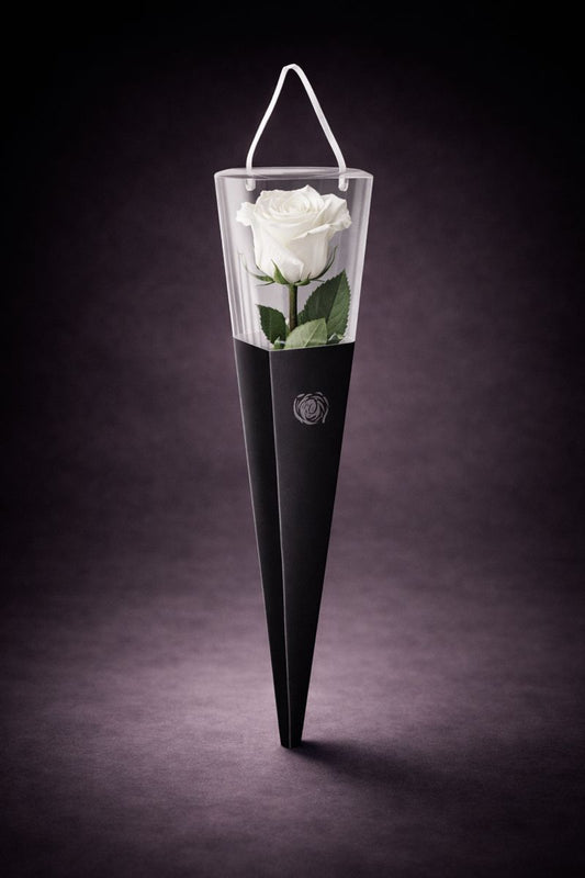 The Singular Rose Crystal White